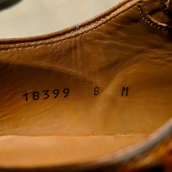 Size 8 mens magnanni praga medallion oxford main image 6